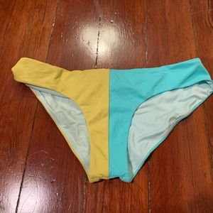 Victoria Secret color block swim bottom